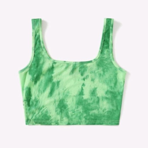 🍉5 for $25* Tie Dye Crop Tank - Picture 3 of 6